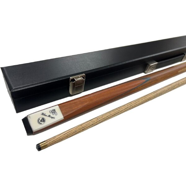 Diamond Ash BLUE MAGIC Pool Snooker Billiard Cue and Case Set