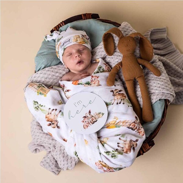 Snuggle Hunny Farm Organic Muslin Wrap