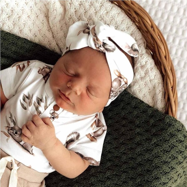 Snuggle Hunny Koala Organic Topknot