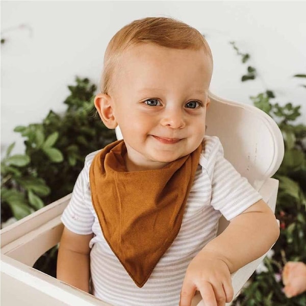 Snuggle Hunny Bronze Organic Dribble Bib