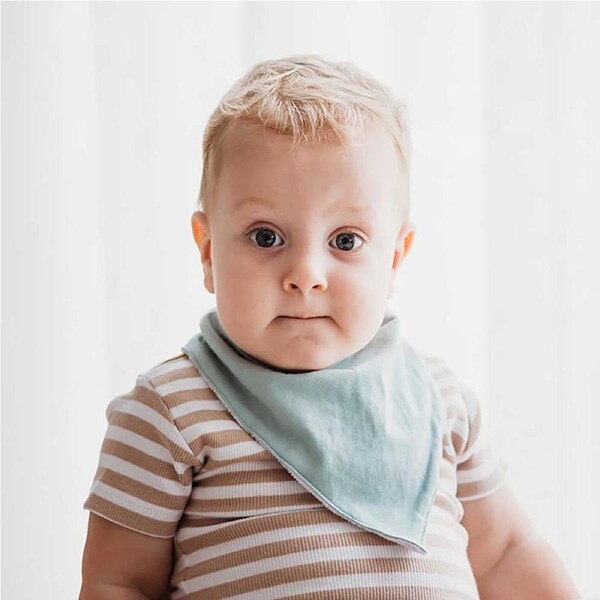 Snuggle Hunny Sage Organic Dribble Bib