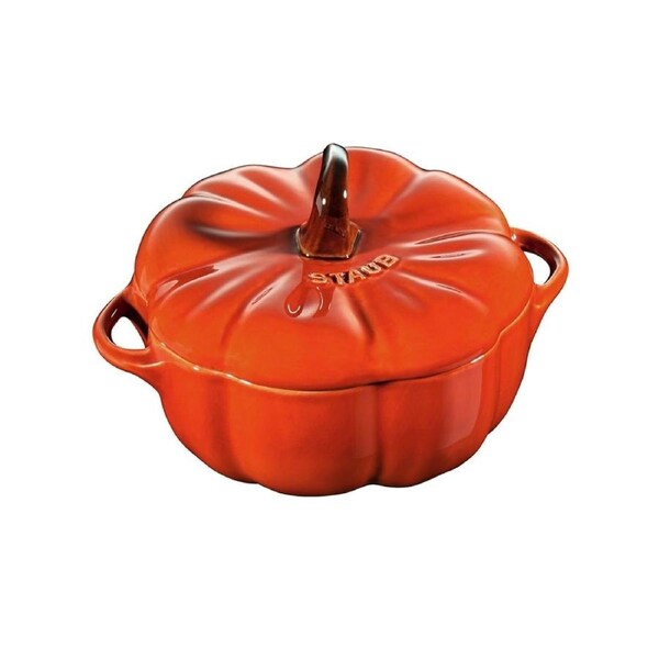 Staub Mini Pumpkin Ceramic Cocotte