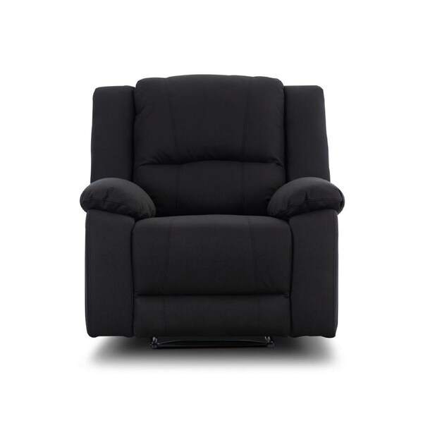 Anderson 1 Seater Fabric Electric Recliner Sofa Chair Onyx