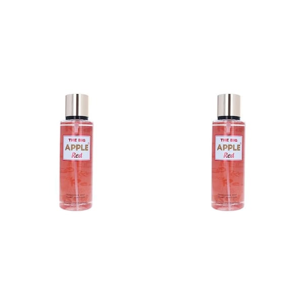 2PK The Big Apple Red 250ml Mist Spray Women's Fresh/Fruity Scent Body Fragrance