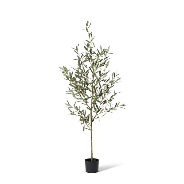 E Style Artificial Olive Tree Plant Pre-Potted Home Decor - 55 x 55 x 170cm
