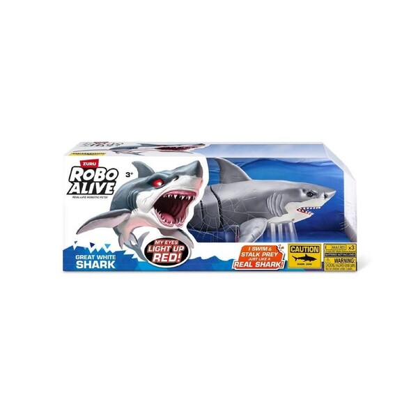 Zuru Robo Alive Great White Shark Attack