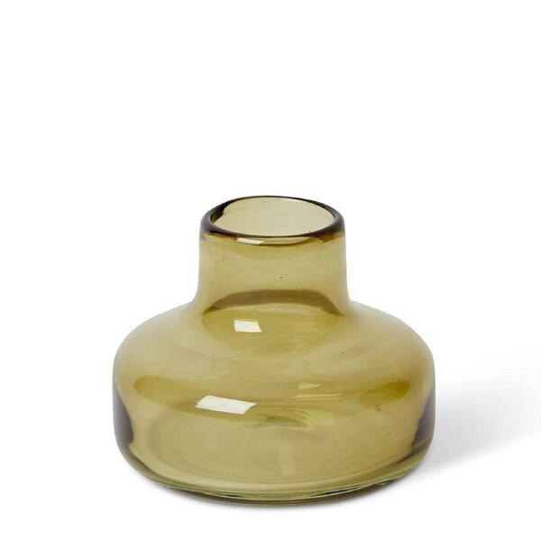 E Style Zama Home Decorative Flower Vase Vessel - Green 15 x 15 x 11cm