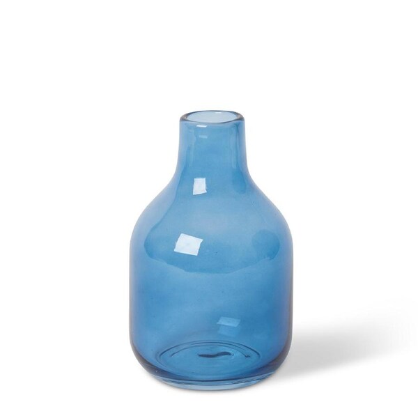 E Style Bonolo Home Decorative Flower Vase Vessel - Blue 13 x 13 x 20cm