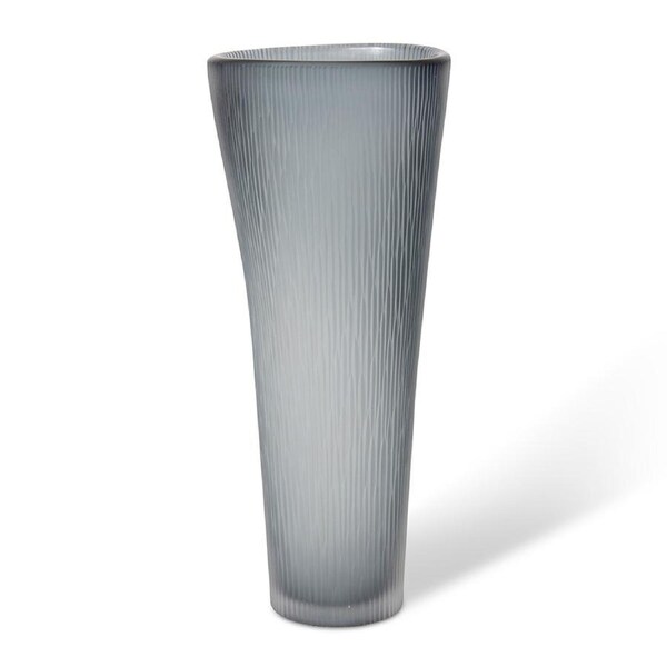 E Style Lona Home Decorative Flower Display Vase Vessel - Grey 21 x 16 x 48cm