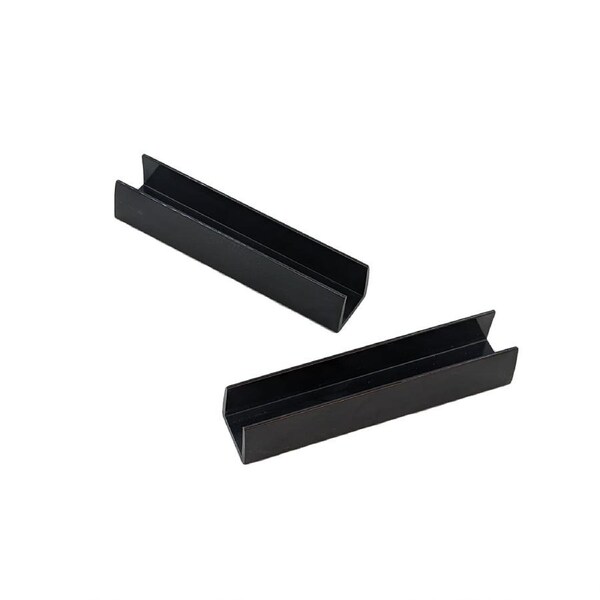 riin 2pcs Joint Reinforce Bars Joint Bars for 150cm Extra Tall Baby Pet Gate Black