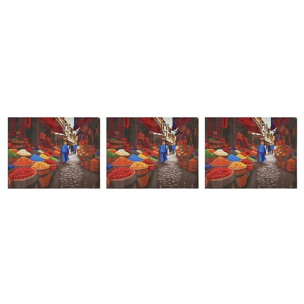 3x Krafters Korner Diamond Painting 40x50cm Creative Kids/Childrens Craft Set 6+