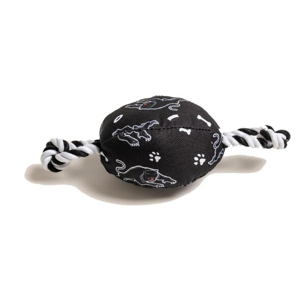 The Stubby Club Penrith Panthers NRL Themed Durable Dog/Cat Pet Chew Toy