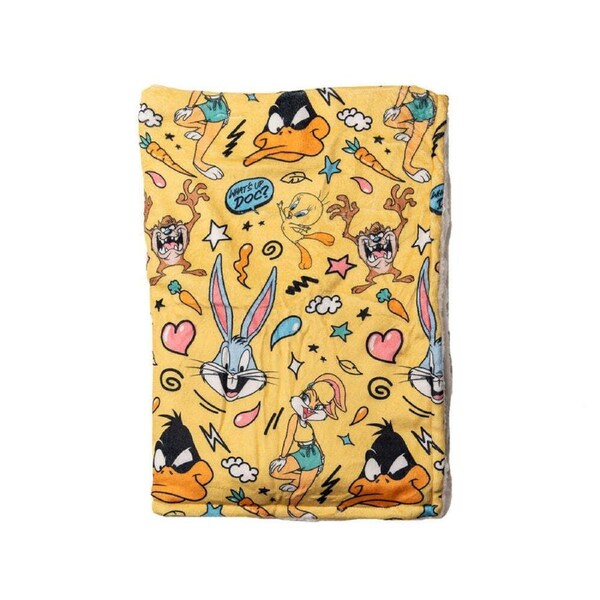 The Stubby Club Looney Tunes 100cm Pet Dog/Puppy Soft Comforter/Warm Blanket