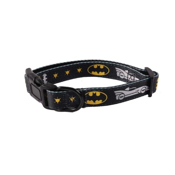 The Stubby Club Batman Pet Small Dog/Puppy Collar Buckle Strap Neck Accessory