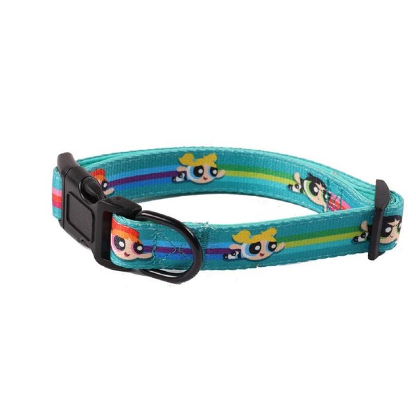 The Stubby Club Powerpuff Girls Small Dog Collar Buckle Strap Neck Accessory