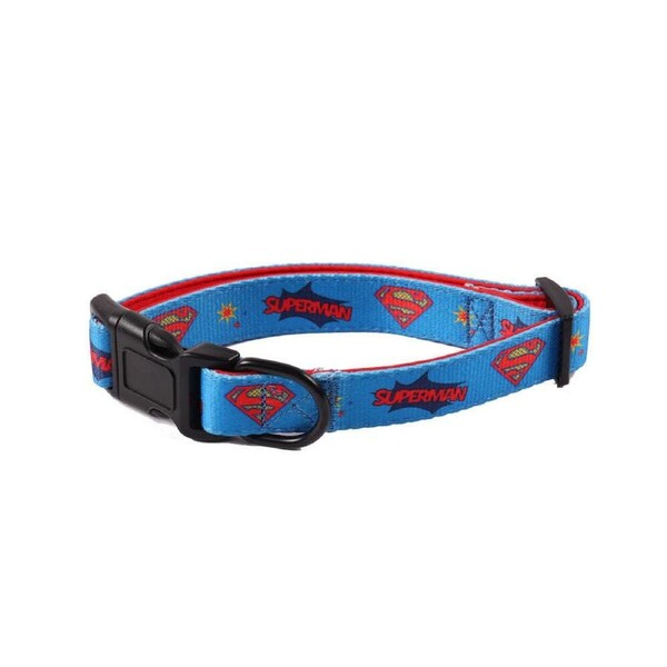 The Stubby Club Superman Pet Dog/Puppy Sml Collar Buckle Strap Neck Accessory