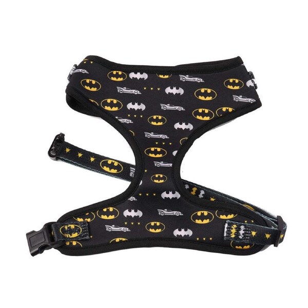 The Stubby Club Batman XS Dog Breathable Mesh Vest/Harness Adjustable Strap