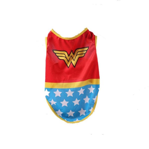 The Stubby Club Wonder Woman Dress Up XL Pet Dog Jersey Shirt Clothes/Costume
