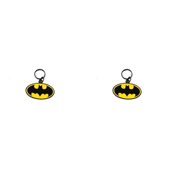2x The Stubby Club Batman Dress Up Dog Neck Accessory Tag/Name ID Personalised