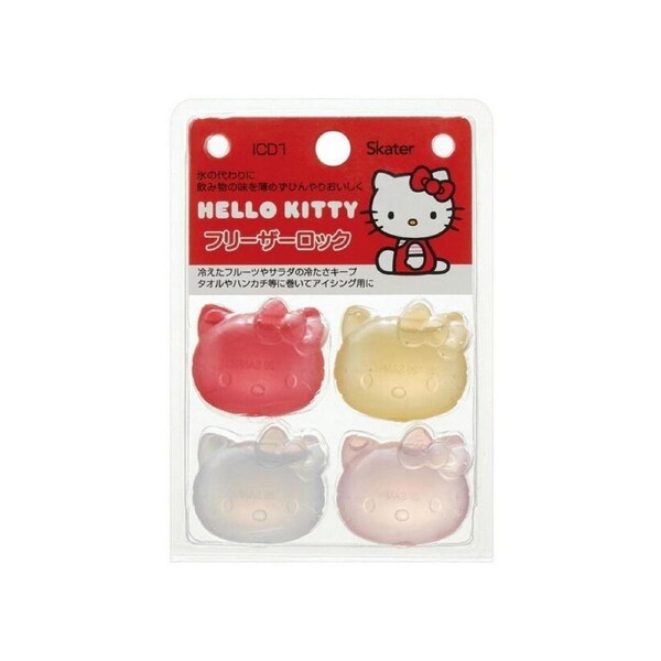 Skater Hard Ice Pack 4pc - Hello Kitty