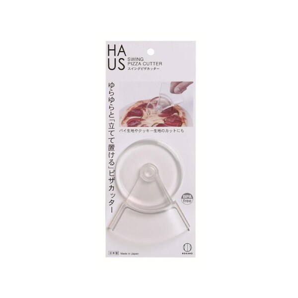 Kokubo Kogyo Swing Pizza Cutter - White