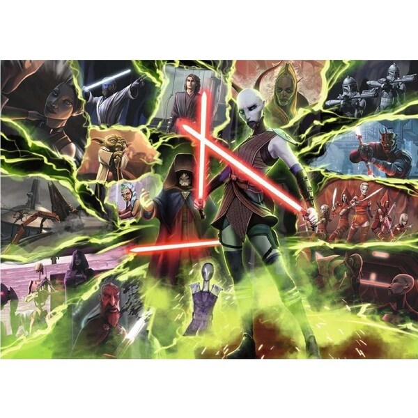 Ravensburger - Star Wars Villainous: Asajj Ventress Puzzle 1000pc