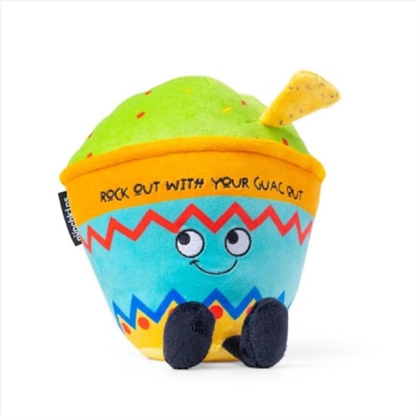 Punchkins Rock Out With Your Guac Out Plush Guacamole