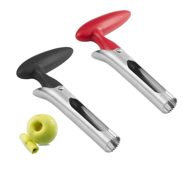 Catzon 2 Pcs Apple Corer Tool Stainless Steel Ultra Sharp for Baking Apples