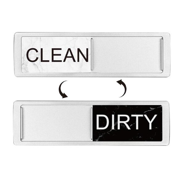 Catzon Dishwasher Magnet Clean Dirty Sign Easy to Read for Kitchen Decor-7