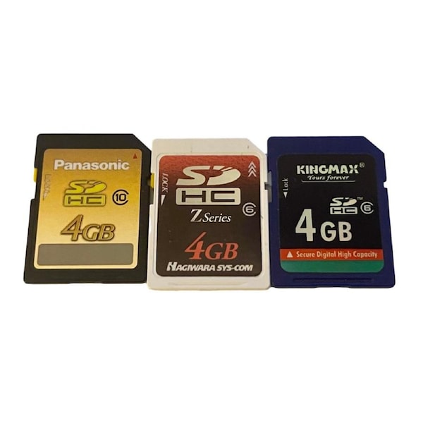 Random 4GB SDHC Secure Digital Memory Card SD Nintendo 3DS Class 6