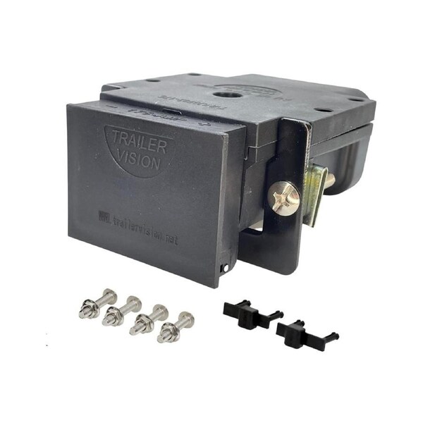 Trailer Vision 175A Universal Connector Cover Flush Mount w/ Arc Spark Seal