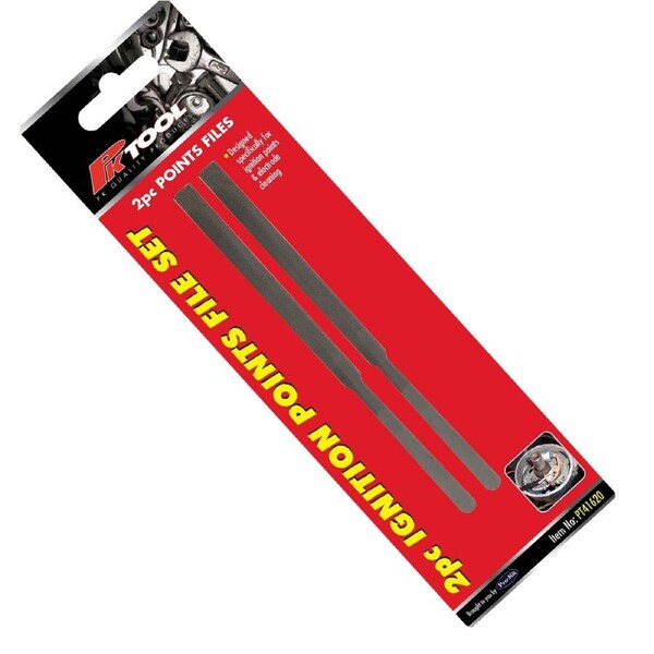 Ignition Points Files 2pc 150mm Long 8mm Wide 65Mn Steel