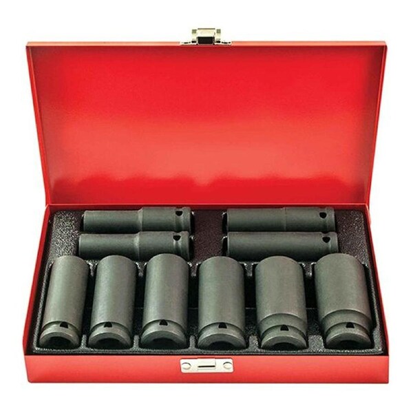 PK Tooks 1/2"dr Impact Socket Deep Wall 6PT SAE Cr-V