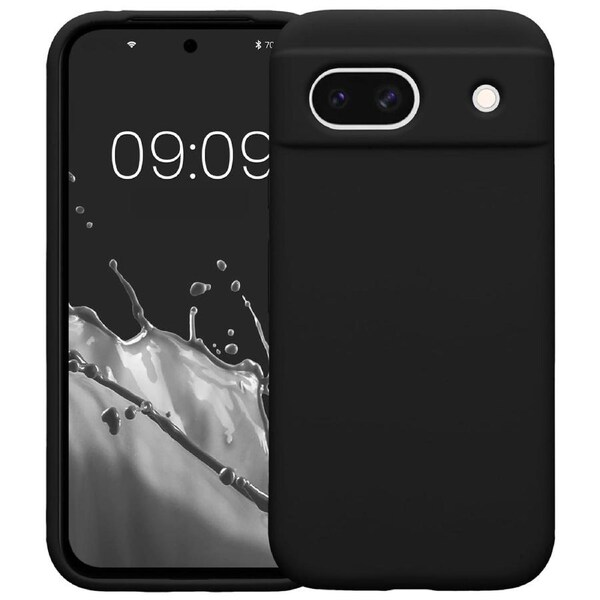 Google Pixel 8a (6.1") Ultra Slim Black Premium TPU Gel Back Case by MEZON – Shock Absorption (Pixel 8a, Gel Black) – FREE EXPRESS