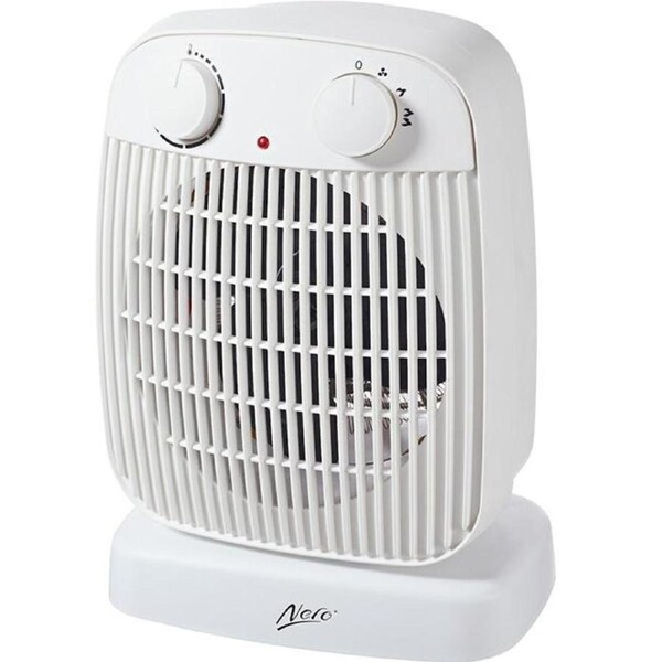 Nero Portable Fan Heater Oscillating Rotating Cool/Warm/Hot 2000W
