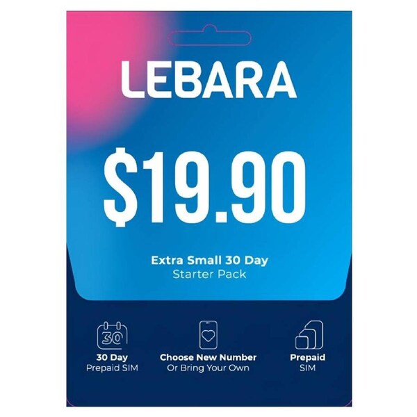 Lebara 19.90 Prepaid Eco SIM Card