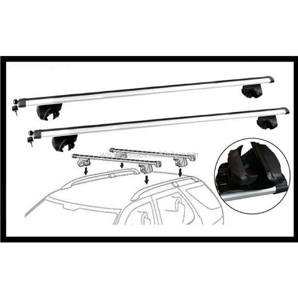 2x Roof Racks for Skoda Kamiq 2020 - 2024 / CROSS BARS