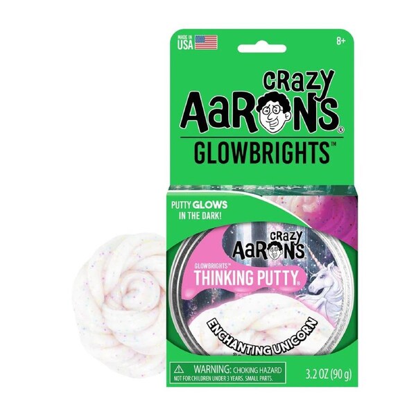 Crazy Aarons Putty Enchanting Unicorn - Glowbrights