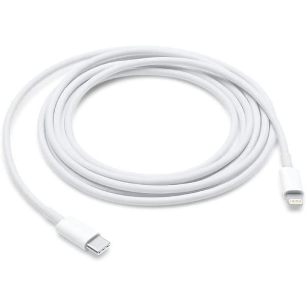 USB C To 20W Lightning Cable 2m/6FT for Apple iPhone 14 13 12 11 Pro Max - White