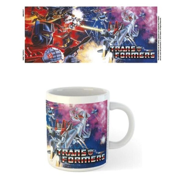 Transformers Retro Space Battle Mug