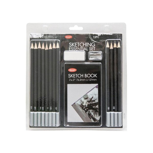 Jasart Essential Sketching Set (Pack of 15)