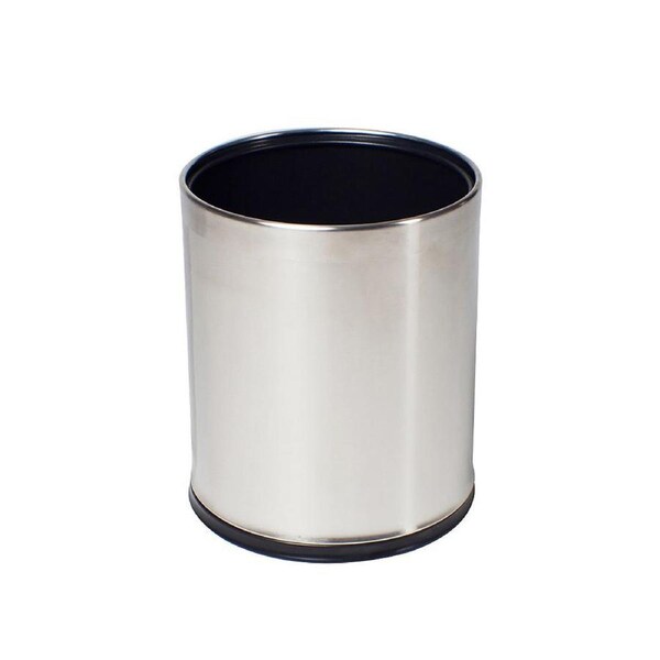 Compass Stainless Steel Round Bin 10L