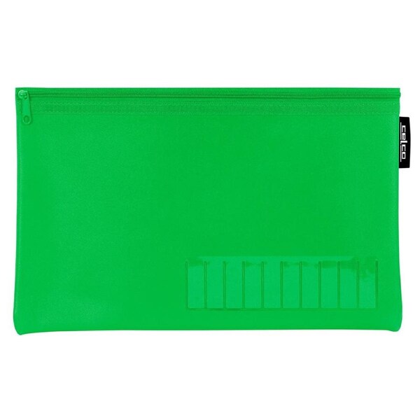 Celco 1 Zip Pencil Case 345x180mm (Red)