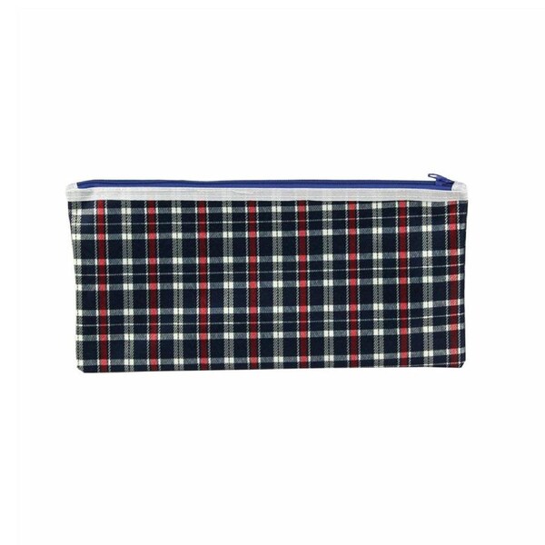 Celco 1 Zip Tartan Pencil Case (340x170mm)