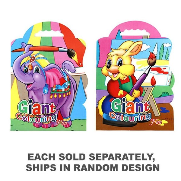 Dats Giant Colouring Book with Handle 16pg (1pc Random)