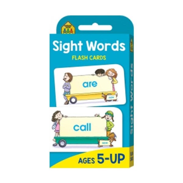 School Zone Baginning Sight Words Flash Cards