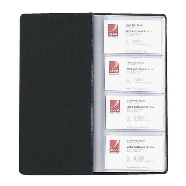 Marbig Business Card Holder (96 Card Pockets)