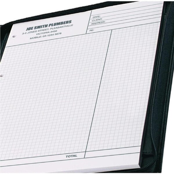 Debden A4 Quotations NCR Notepad Dayplanner Refill 2pcs