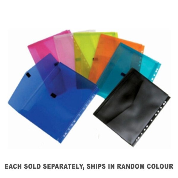 Colby A4 Pollywally Document Wallet P326A (Black)