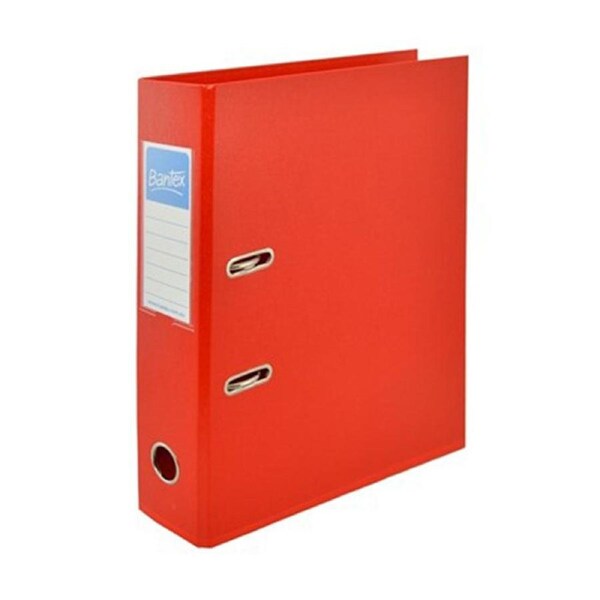 Bantex A4 Level Arch File 70mm (Red)